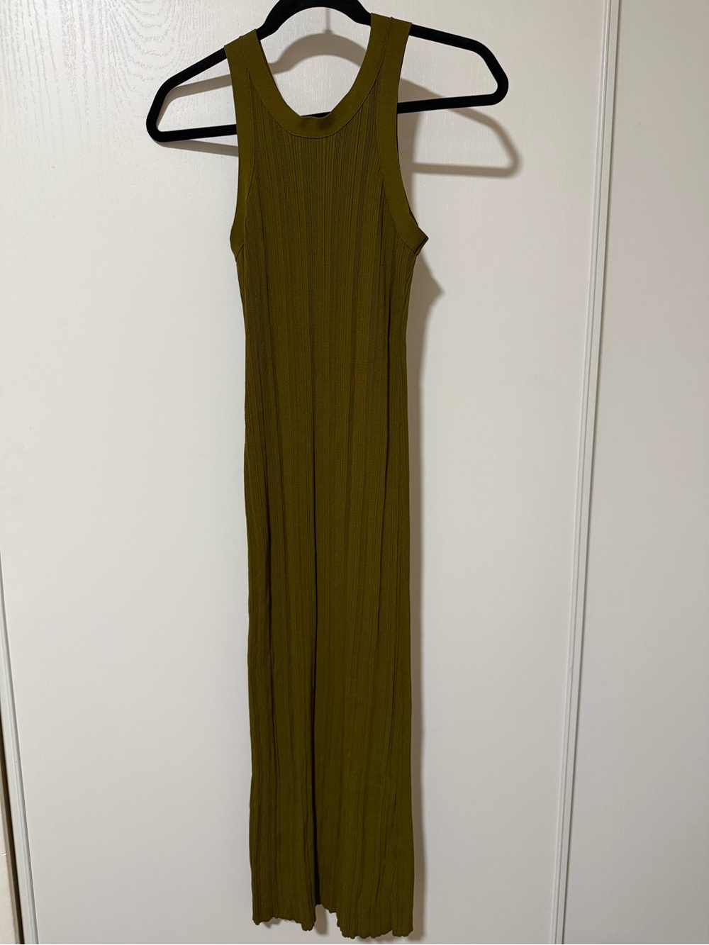 Olive green Tibbed tank Toteme Dress SMALL